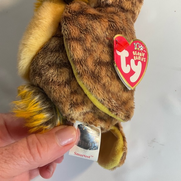 Ty Beanie Baby Smartest - MWMT (Owl Graduation 2003) - Picture 3 of 4
